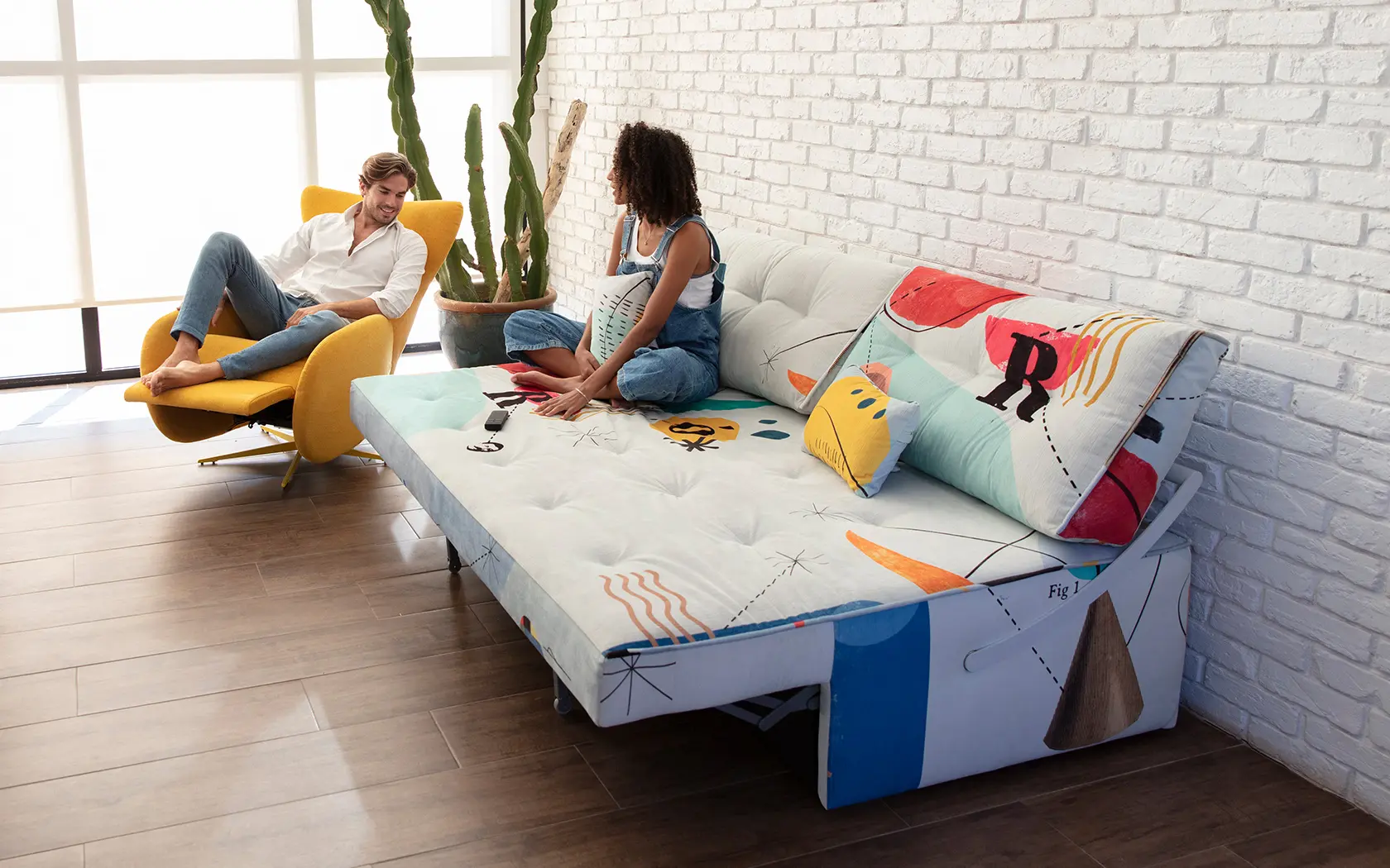 Indy Sofá Cama Fama Sofás